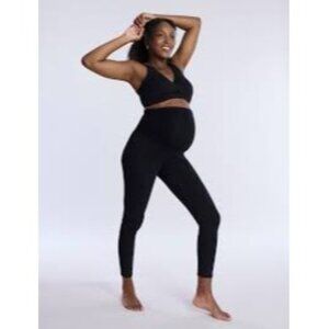Motherhood Women's Essential Stretch Secret Fit Belly® Maternity Leggings Black